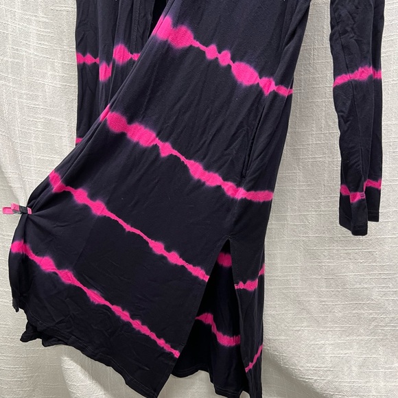 Lane Bryant Blue & Pink Cardigan - Plus Size 14 - Picture 4 of 8